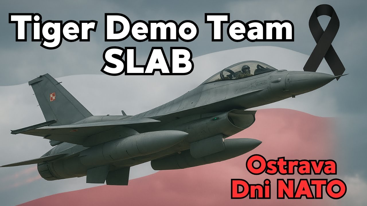 Tiger Demo Team – Major Maciej „Slab” Krakowian | Dni NATO Ostrava 2023