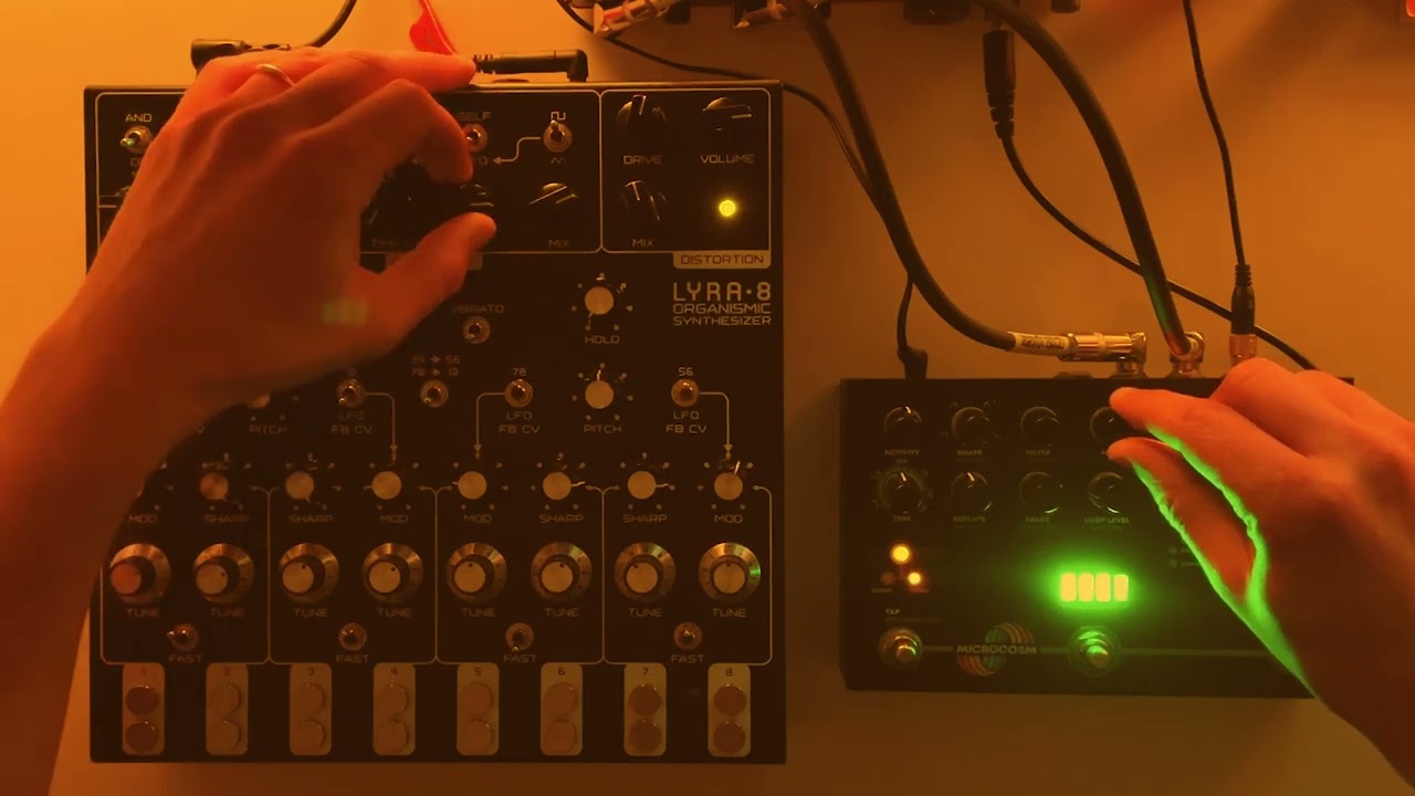 FALSE FATE - Evil ambient drone with SOMA Lyra 8 and Hologram Microcosm
