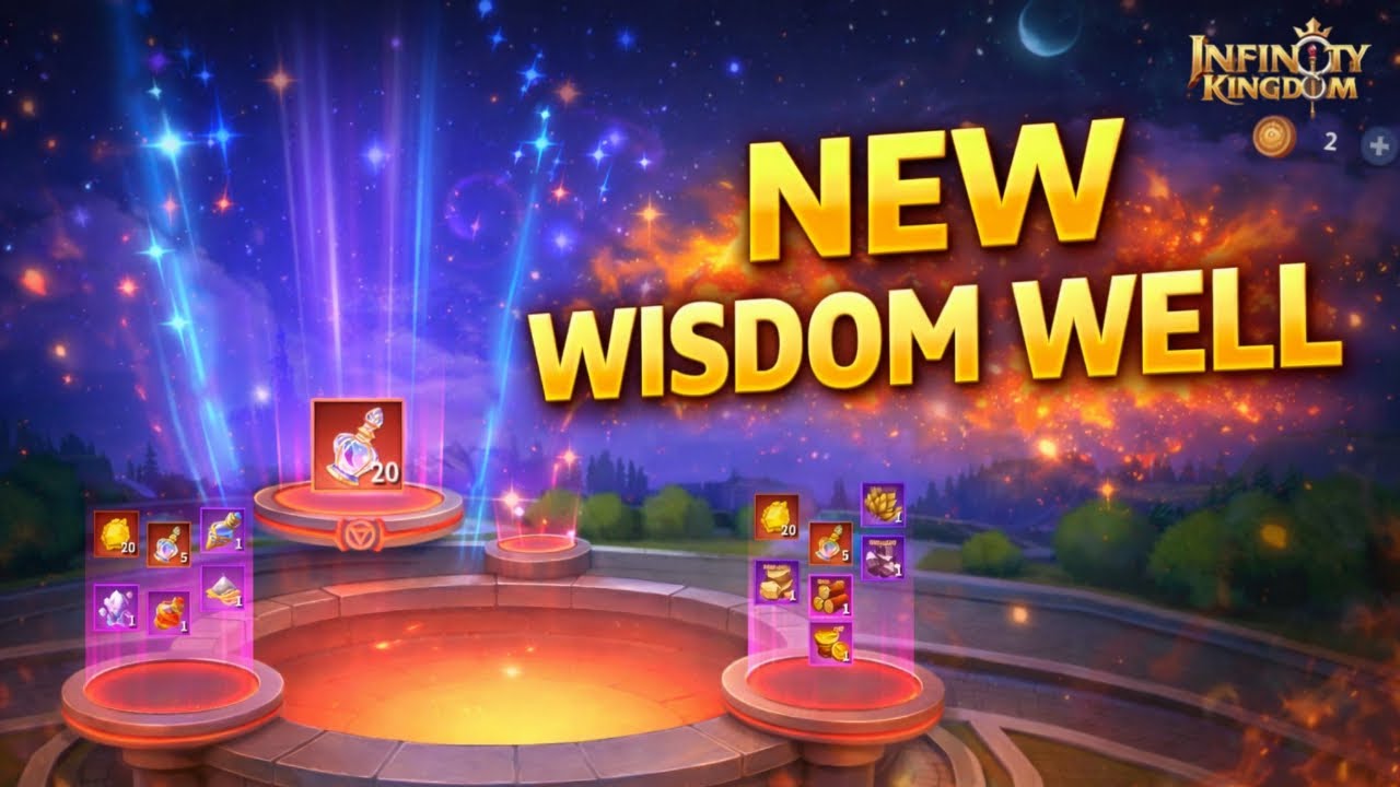 Infinity Kingdom: Trying out the revamp Wisdom Well