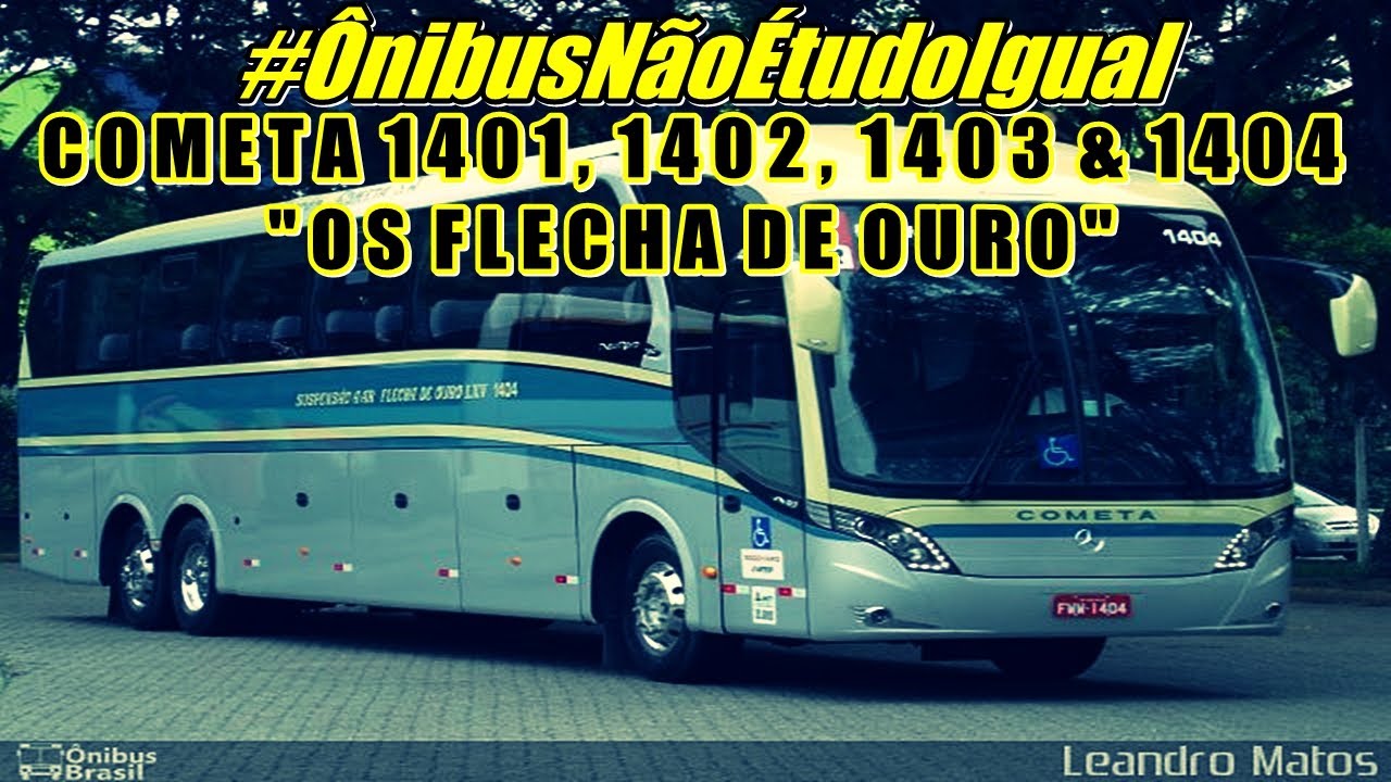 #ÔnibusNãoÉtudoIgual | COMETA 1401, 1402, 1403 & 1404 