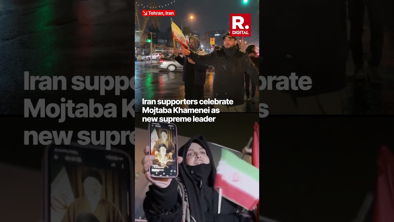 Iran Supporters Celebrate Mojtaba Khamenei as New Supreme Leader in Tehran