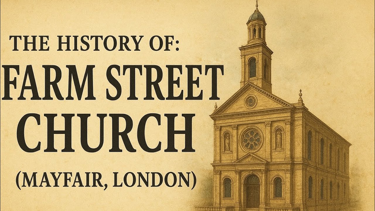 The History Of: Farm Street Church, Mayfair, London.