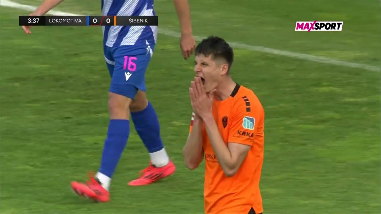 LOKOMOTIVA vs ŠIBENIK 1:2 (31. kolo, SuperSport HNL 24/25)