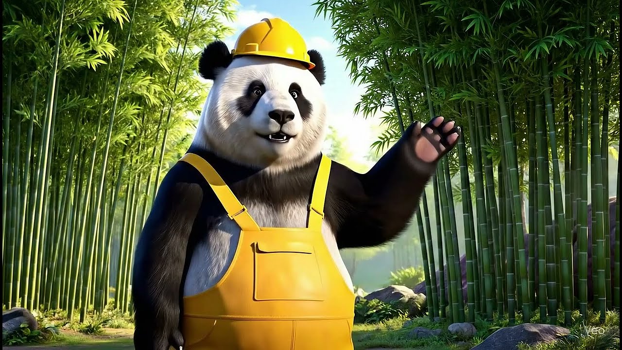 Panda's DIY Dream Home—If He Can Stop Eating It! 🐼