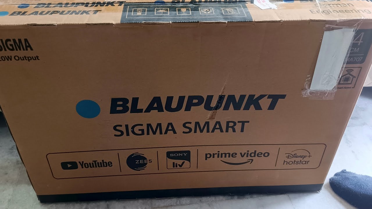 Blaupunkt 24 inch HD Ready LED TV #blaupunkt #review #unboxing #trending #flipcart #4ktv #smarttv 