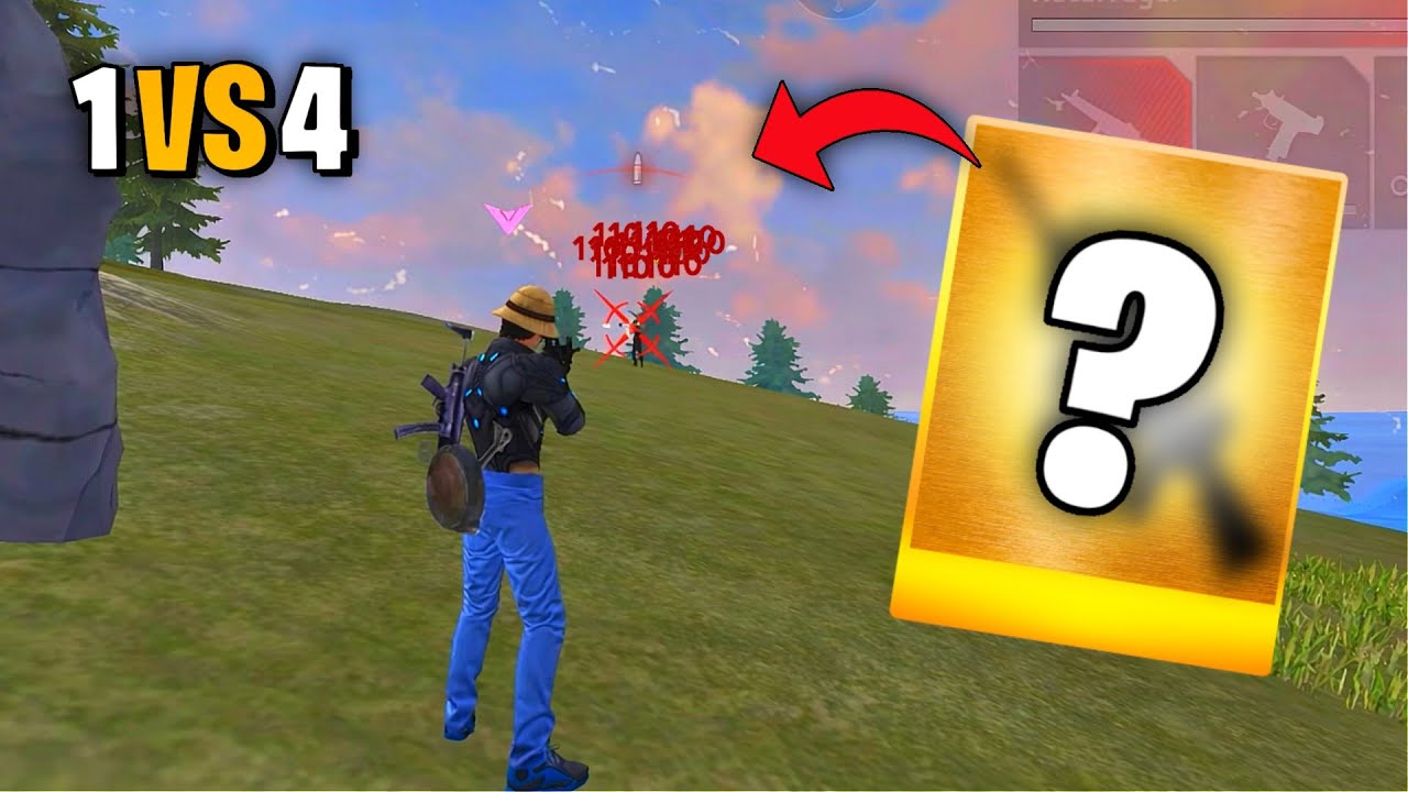 JOGUEI COM A ARMA MAIS SUBESTIMADA DO FREE FIRE E AMASSEI GERAL!! RANQUEADA SOLO VS SQUAD!