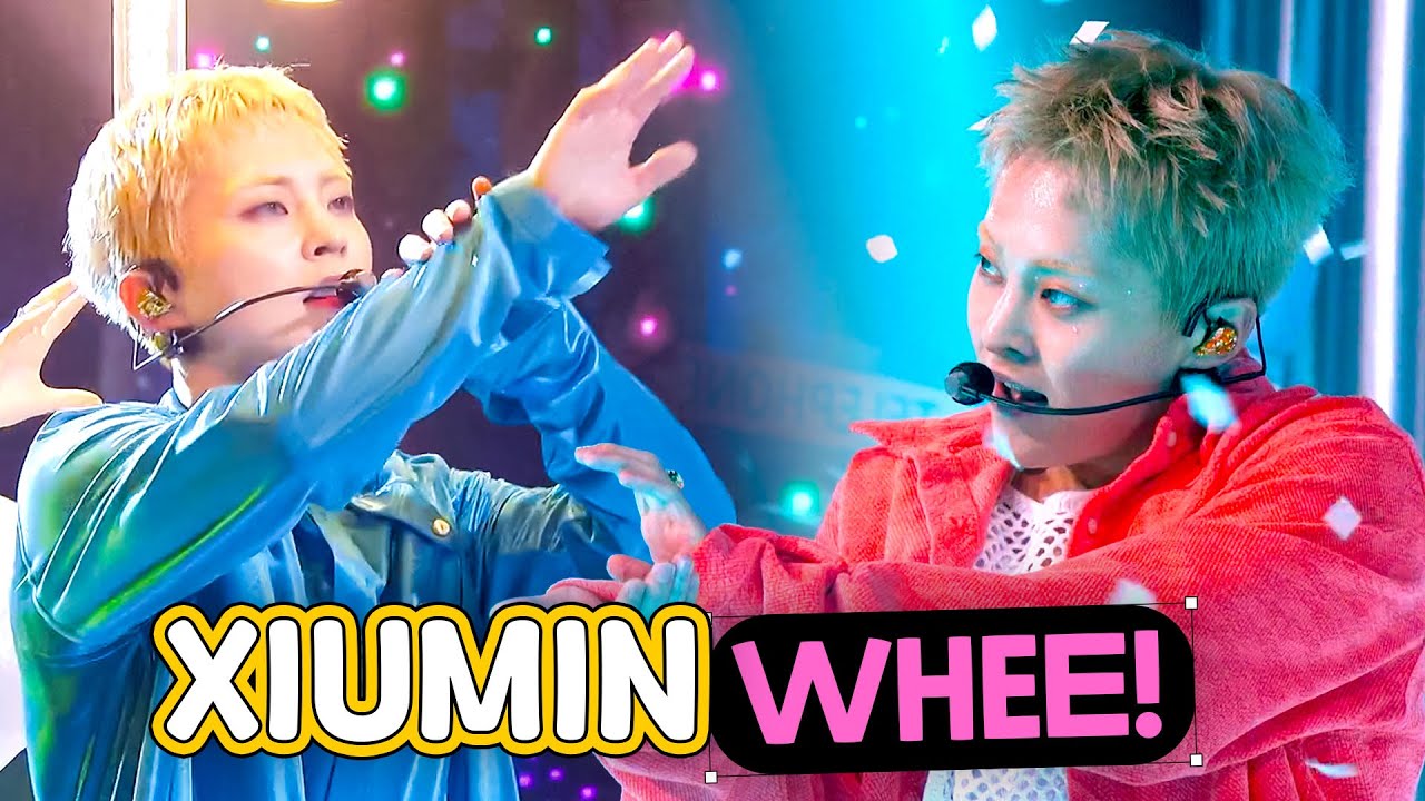 'WHEE!' XIUMIN's Every Live Performance Moments 💙 From Serenity to Brand New ✨