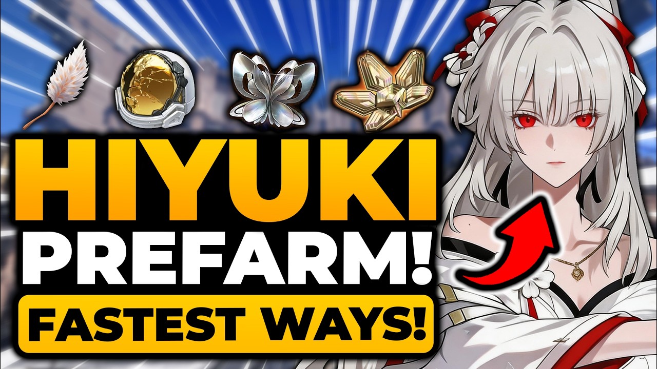 Hiyuki Prefarm (PRZEWODNIK KOMPLETNY) FAST FARM Wszystkie materiały | Wuthering Waves, Hiyuki WUW...