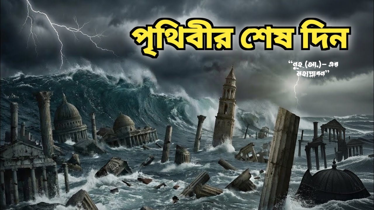 যেদিন পৃথিবী ধ্বংস হয়ে গিয়েছিল | নূহ (আ.)-এর মহাপ্লাবনের ভয়াবহ সত্য l। Prophet Nuh story
