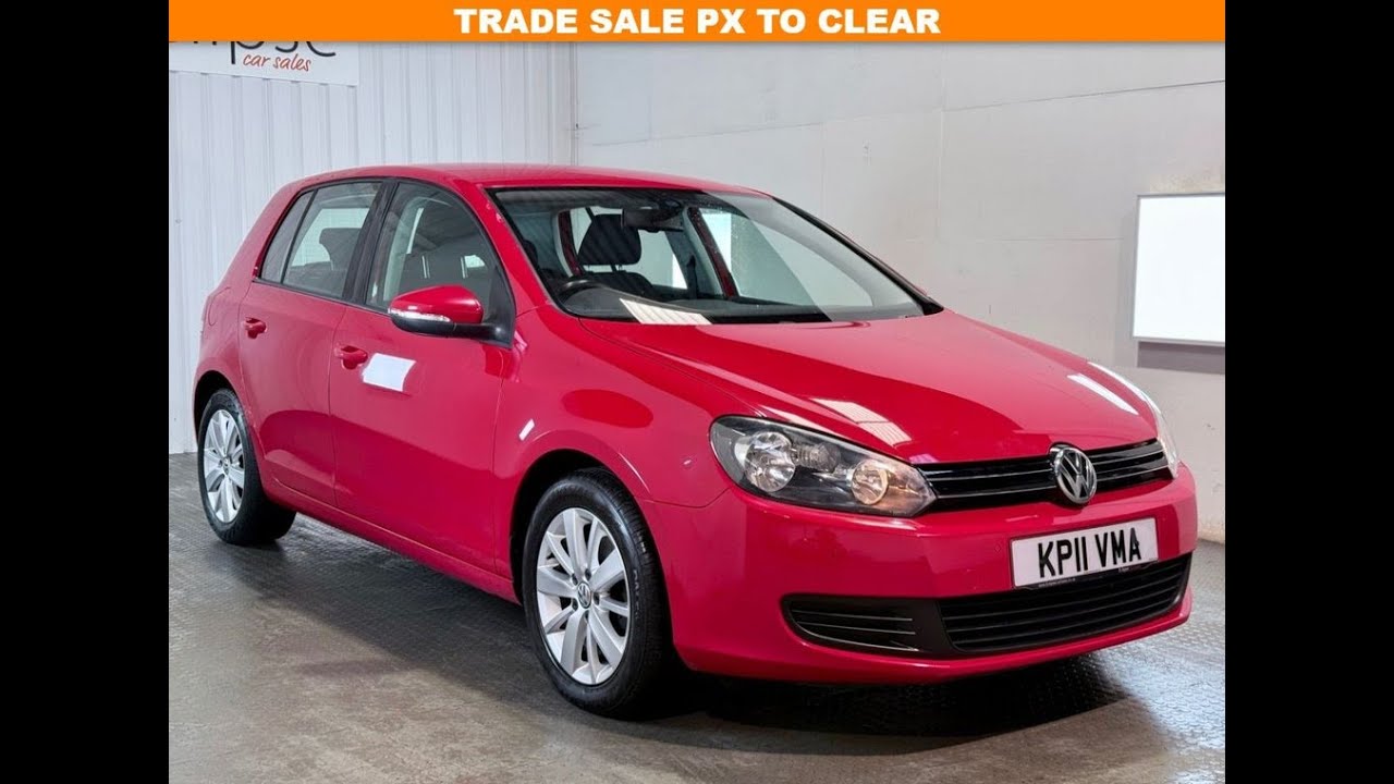 2011 VOLKSWAGEN GOLF 2.0 TDI Match Hatchback 5dr Diesel Manual Euro 5 (140 ps)