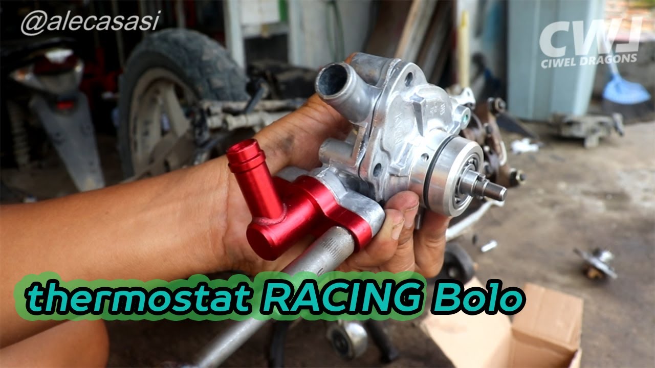 Pasang thermostat Total LOSS bypass Vario 125 Bikin Adem Luar Dalem