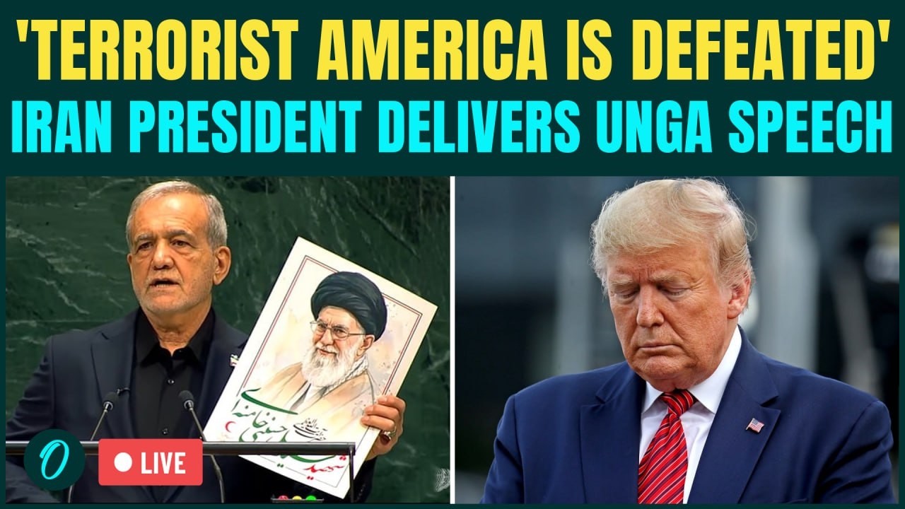 LIVE: Iran President DECLARES Victory Over U.S And Israel At UN Speech