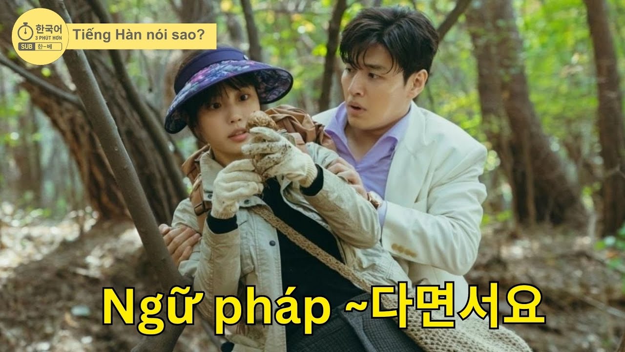 [Học tiếng Hàn qua phim] (Trình độ Trung- Cao cấp) Ngữ pháp 