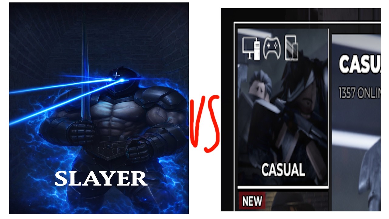 slayer noob vs casual noob gang