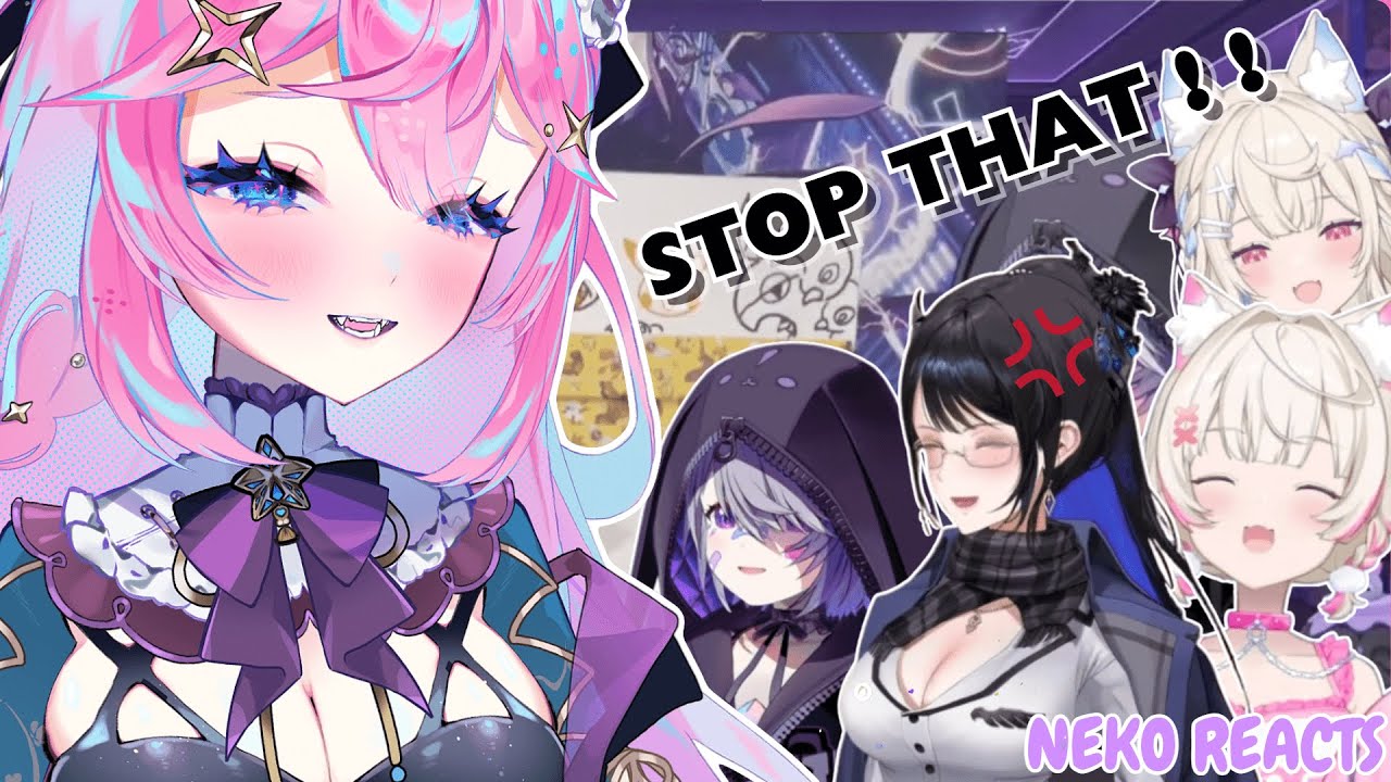 ━☆NEKO REACTS━☆ HOLOGIRLS FAST FOOD CHAOS ! ! [ HOLOLIVE ]