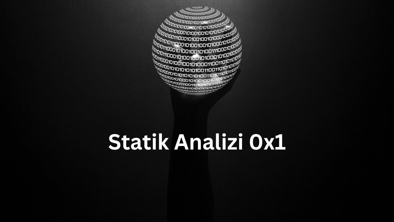 Tersine Mühendislik | Statik analizi 0x1