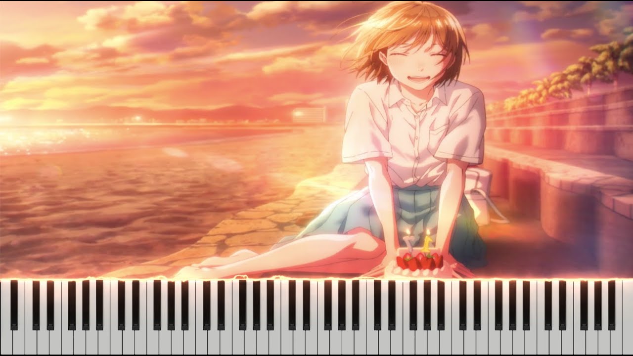 Blue Box Episode 15 OST - Happy Birthday [Piano Tutorial + sheet]