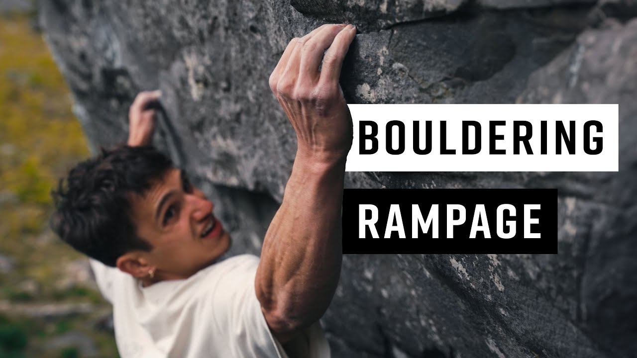Aidan Roberts Crushing Hard Boulders