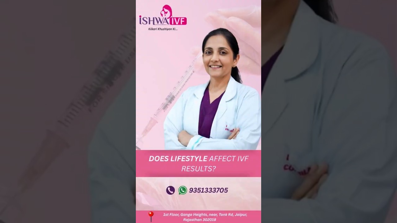 How Lifestyle Affects IVF Success Rate | Dr Urmila Sharma  #ivf #lifestyle #doctor