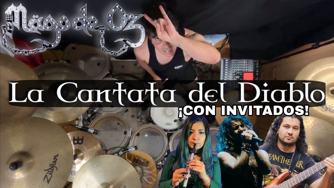 La Cantata del Diablo - Drum Cover (con invitados!) - Mägo de Oz