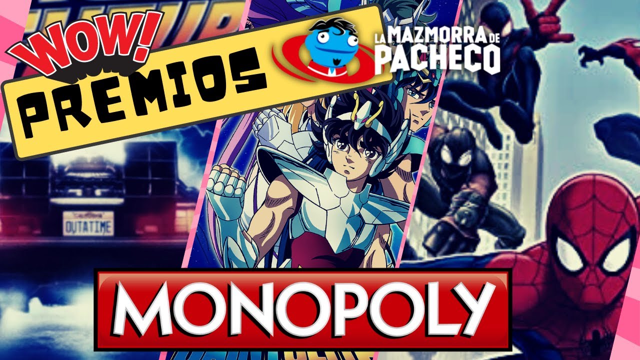 😎 Juegos Clásicos con Clase + ¡Anuncio Premios Pacheco! | Monopoly Caballeros del Zodiaco, Spiderman