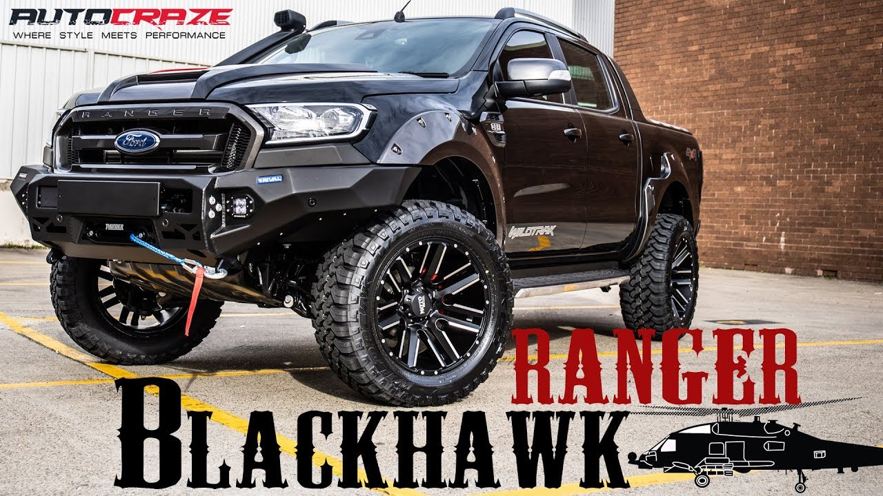 BLAWKHAWK RANGER | Ford Ranger Mag Rims, 4x4 Tyres, Rival Bar, Flares & More   AutoCraze 2018