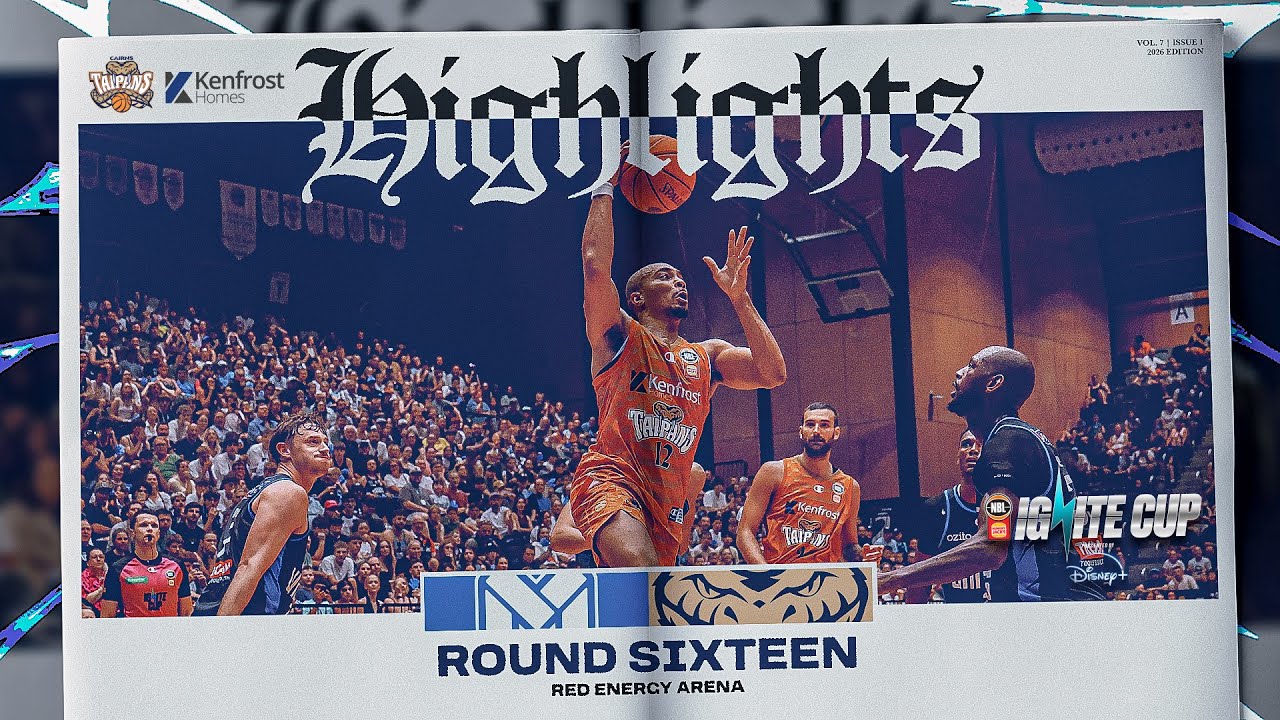 Melbourne United vs. Cairns Taipans - Game Highlights - Round 16 , NBL26