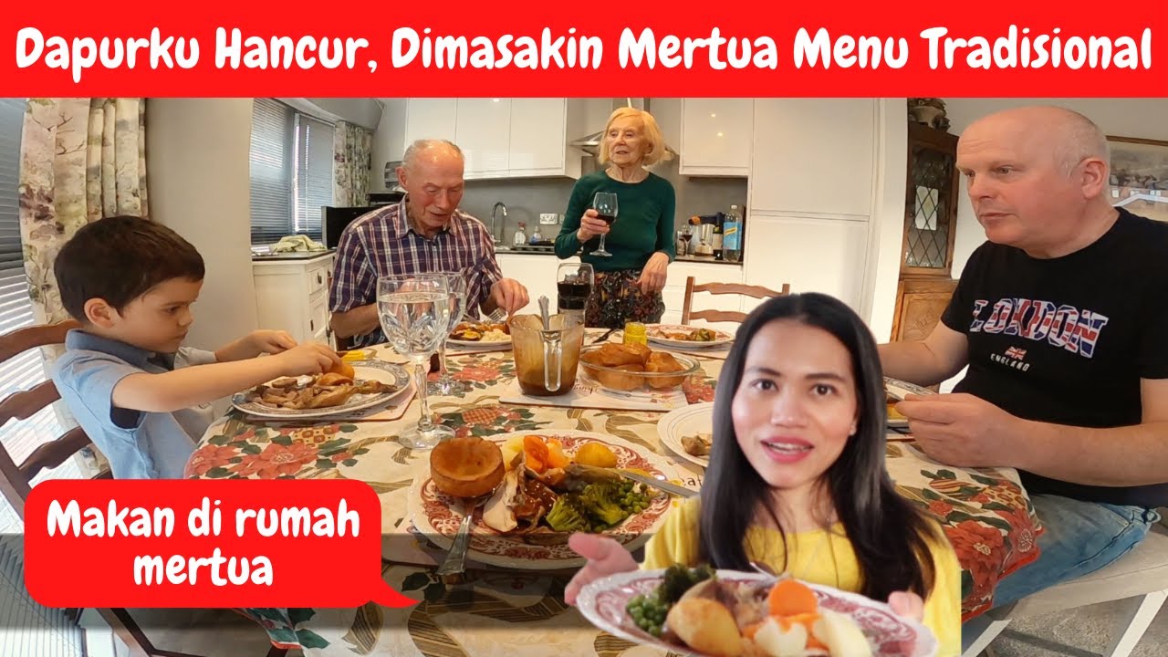 Dapurku Hancur, Dimasakin Mertua Menu Tradisional | Makan Di Rumah Mertua