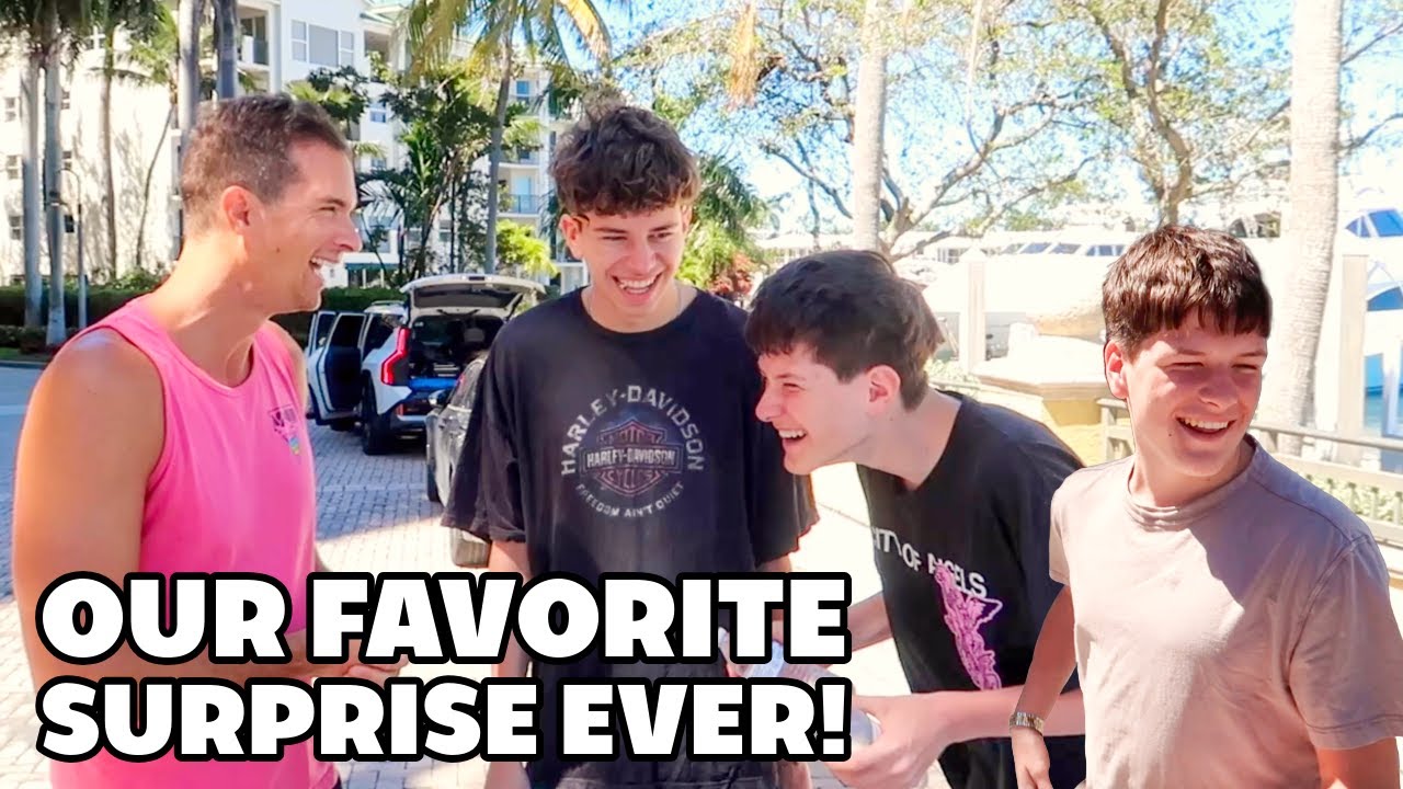 HEARTWARMING SURPRISE! 😭 SURPRISING OUR NEPHEWS WITH A BUCKET LIST EXPERIENCE IN FLORIDA! 🌴