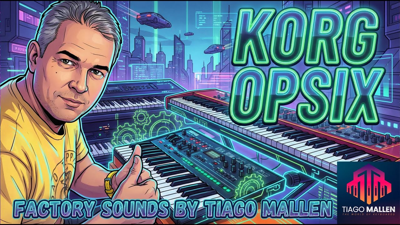 KORG OPSIX (TEST SOUNDS) by TIAGO MALLEN . LEIA A DESCRIÇÃO. #synthesizer