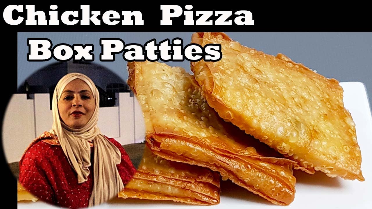 Chicken pizza box patties recipe in hindi l Cooking with Benazir