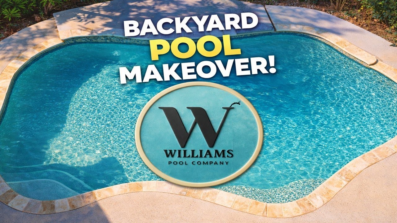 Amazing Pool Makeover In Clear Lake!