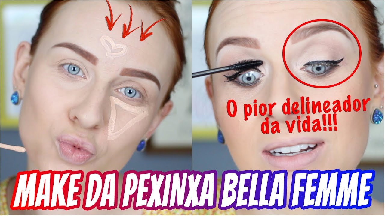 A MAQUIAGEM MAIS BARATA DESSE CANAL!!! - Bella Femme vale a pena? | #NovembroEsPRIcial 15