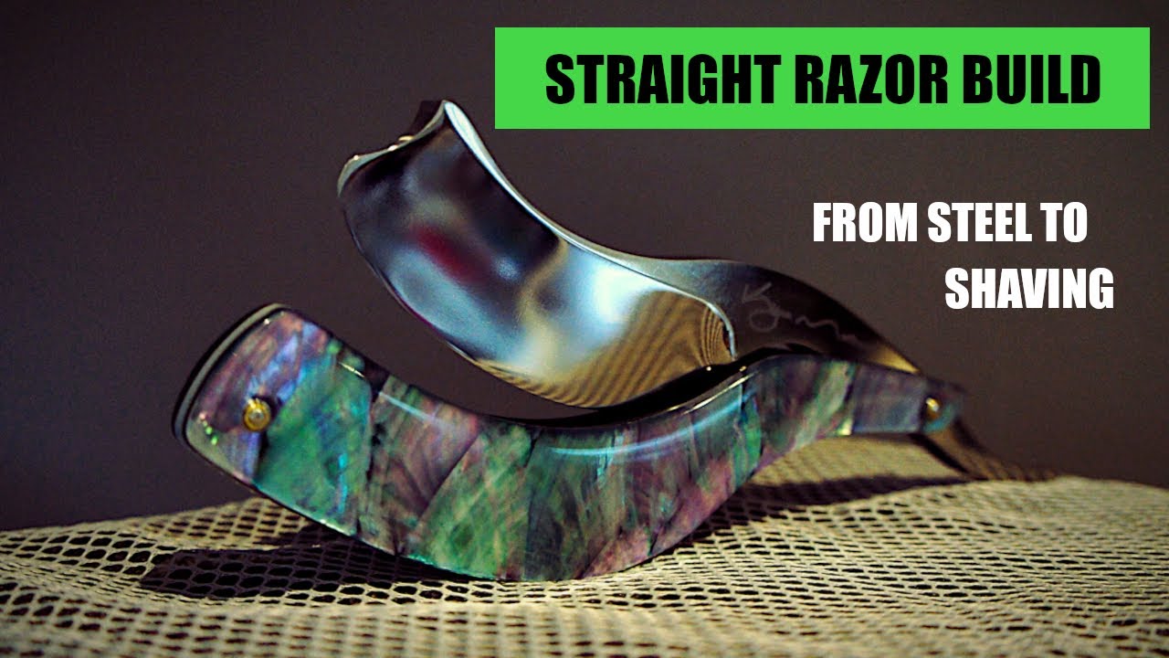 STRAIGHT RAZOR BUILD start to finish time lapse. 10 hours in under 20 minutes