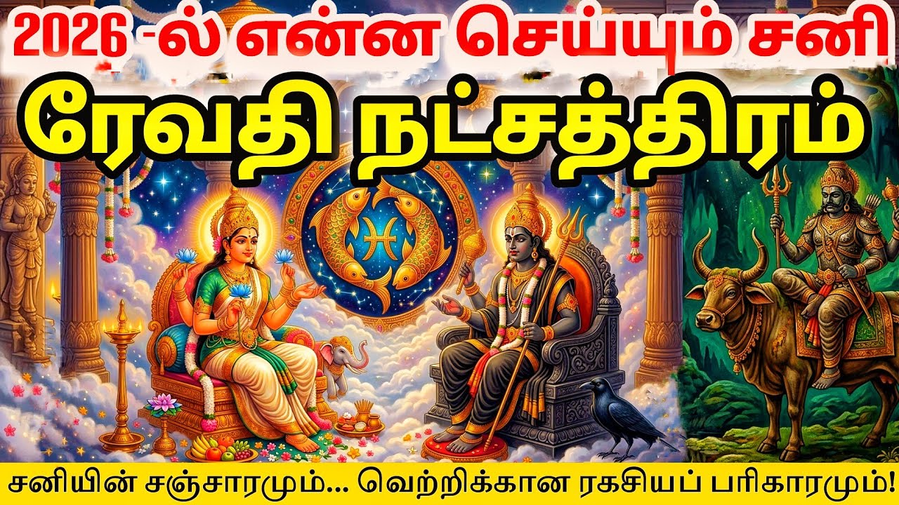 ரேவதி நட்சத்திரம் 2026 ல் சனி திசையை சமாளிப்பது எப்படி.? 