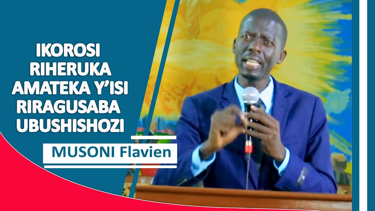 MUSONI Flavien: Ikorosi Riheruka Amateka y'Isi Riragusaba Gushishoza || Matayo 24