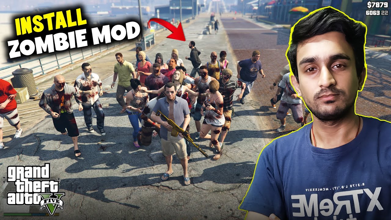 How to Install Zombie Mod in GTA 5 | How To Mod GTA 5 | GTA 5 Mods