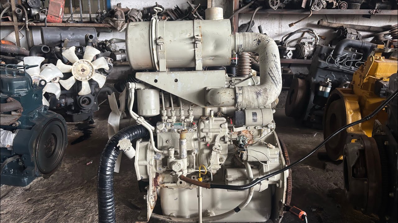 Động Cơ Mitsubishi 4DQ5 | 60hp Tua Cao 4000rpm Quá Mới 📲 0373453633 - 0913948706