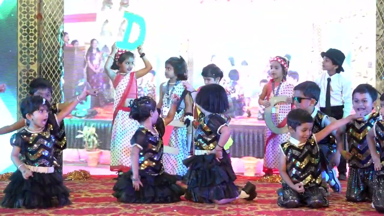 @Disco theme #golden Bell's Pre-school 