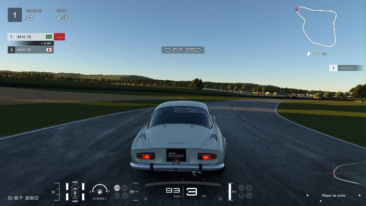 Gran Turismo 7 Random Race - Alpine A110 1972 at Goodwood 