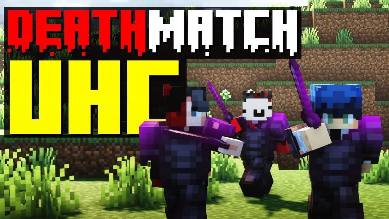 Мы сыграли в DEATHMATCH UHC на сервере ASTRUM