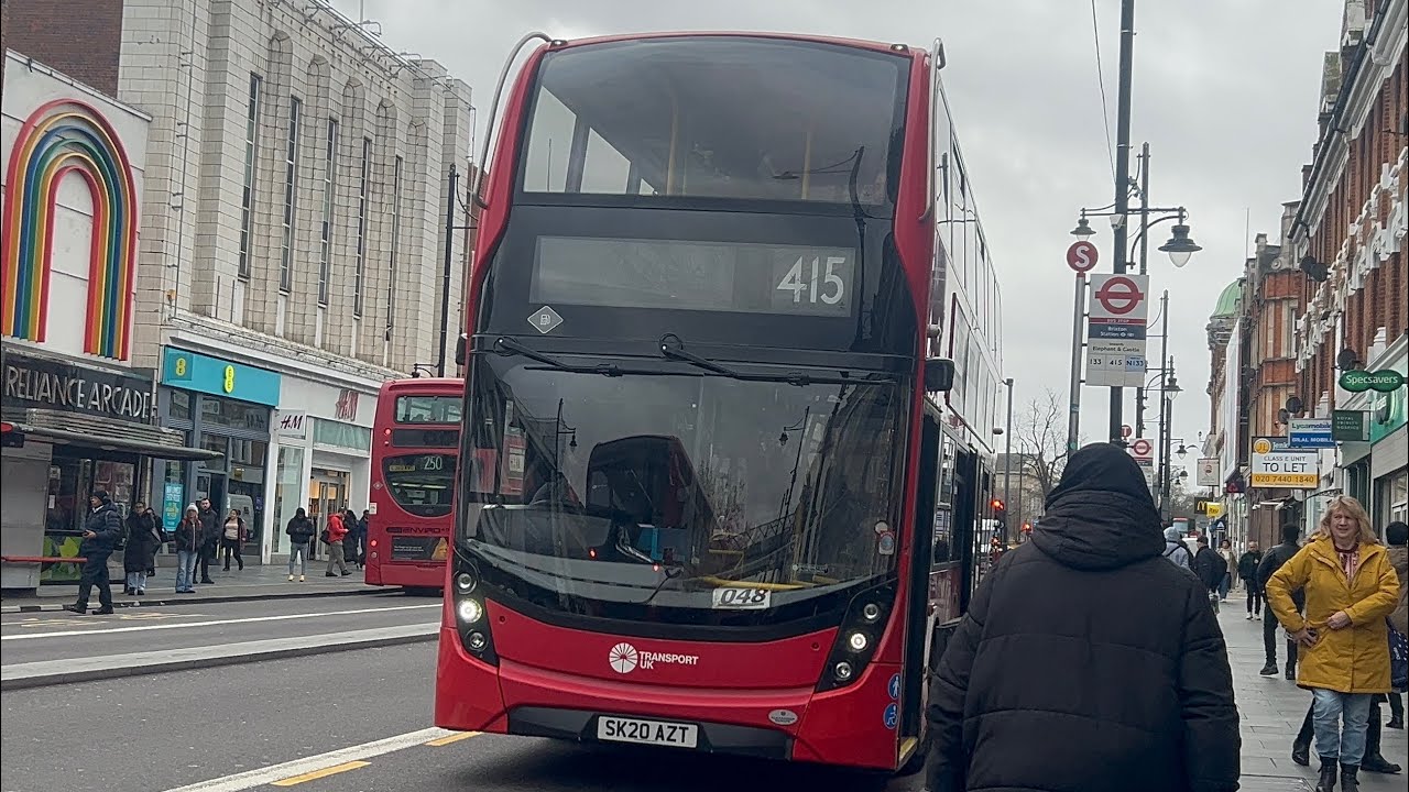 Fast Driver | Transport UK London Route 415 | Enviro400 MMC Smart Hybrid 2027 (SK20AZT)