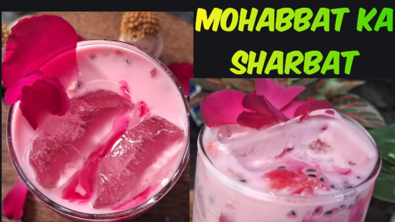 Mohabbat Ka Sharbat Recipe | Summer Special Drink | Watermelon Magic!