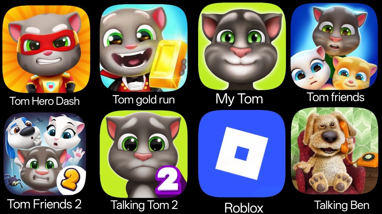 Tom Gold Run,Tom Hero Run,Talking Tom,Roblox,My Tom, Tom Friends,Tom friends 2,Pao,Tom games,Tom gam
