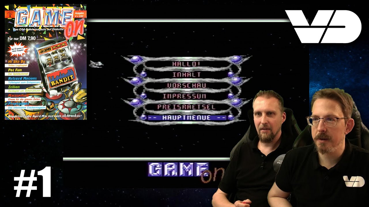 GameOn 04/92 #1: C64-Games im Zeitschriftenladen (RetroPlay/C64) - mit @foglakeproduction