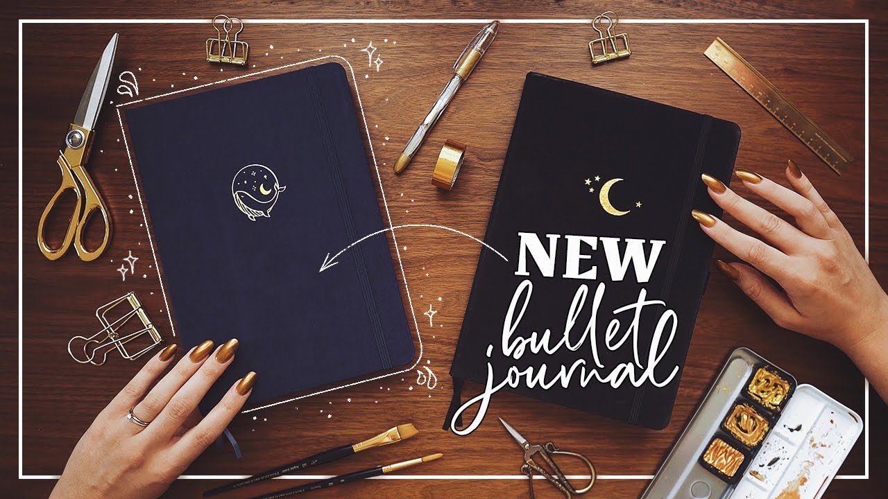 Starting a New Bullet Journal  |  2020 Half-Year BuJo Set Up