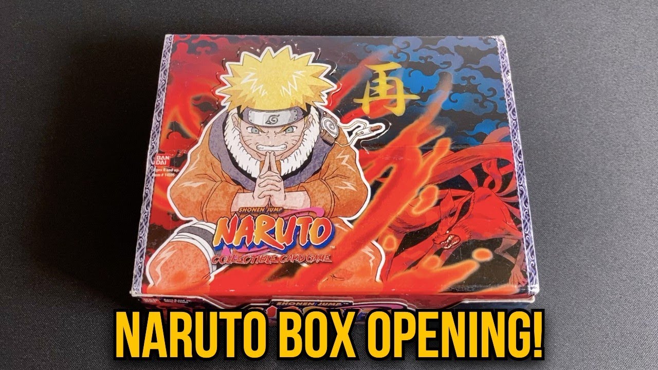 Revenge and Rebirth Booster Box Opening! Naruto CCG