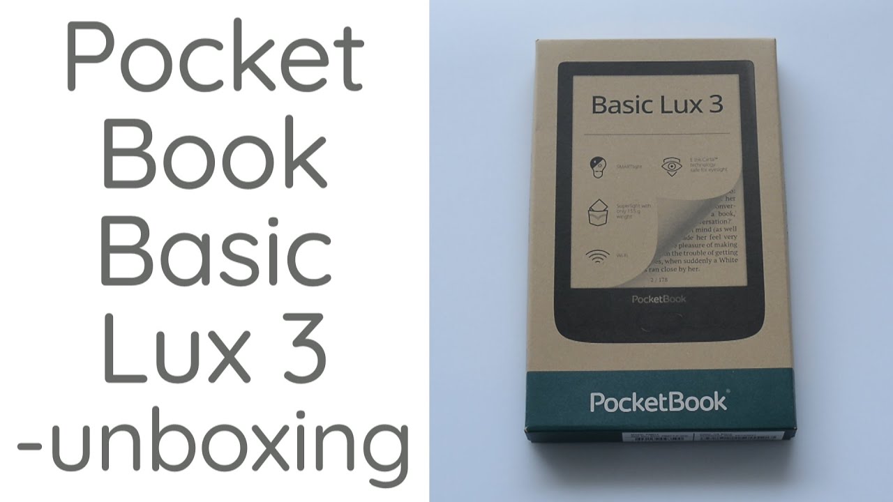 Prosty, szybki, niezawodny | PocketBook Basic Lux 3 - pierwsze wrażenia
