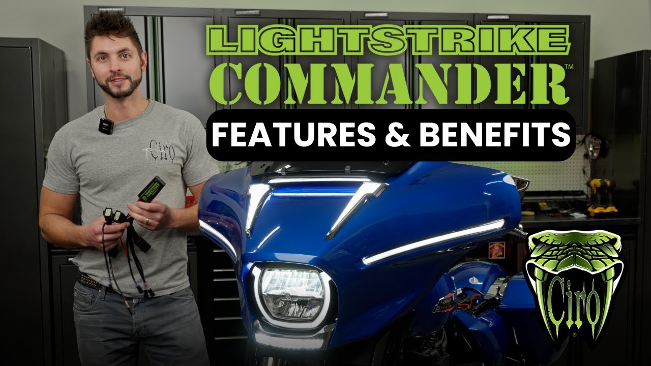 LIGHTSTRIKE COMMANDER  | The Ultimate Smart Lighting Control for Your Haley-Davidson