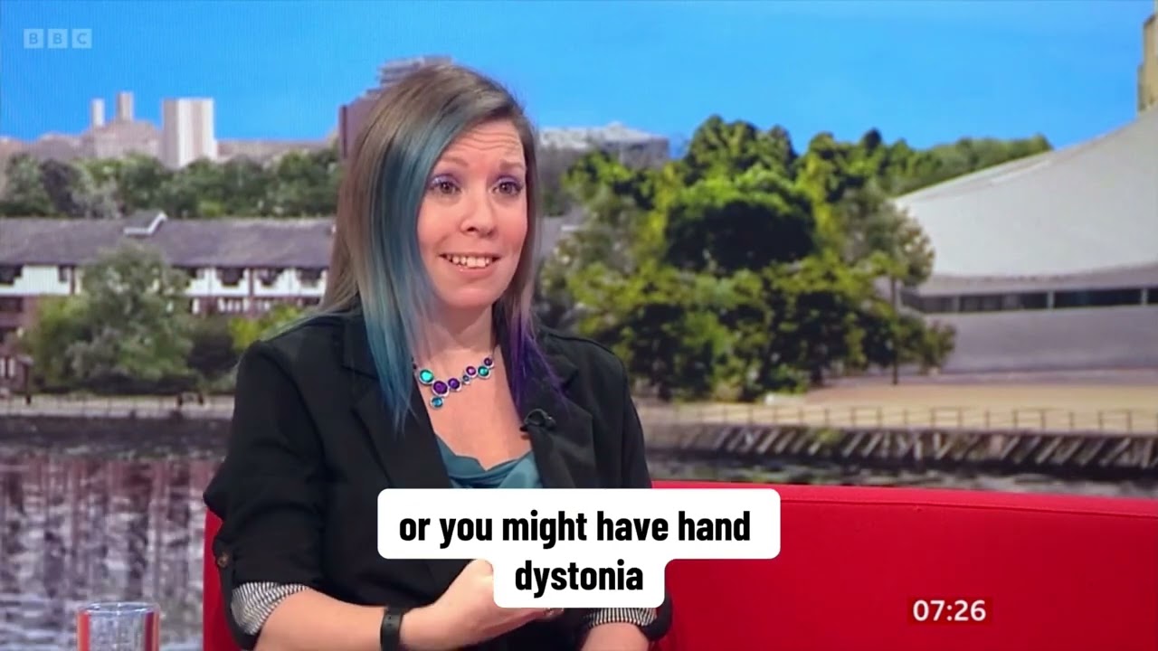 Dystonia UK live on BBC Breakfast!
